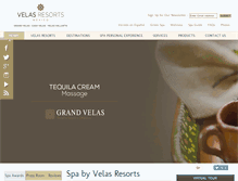 Tablet Screenshot of luxuryspamexico.com